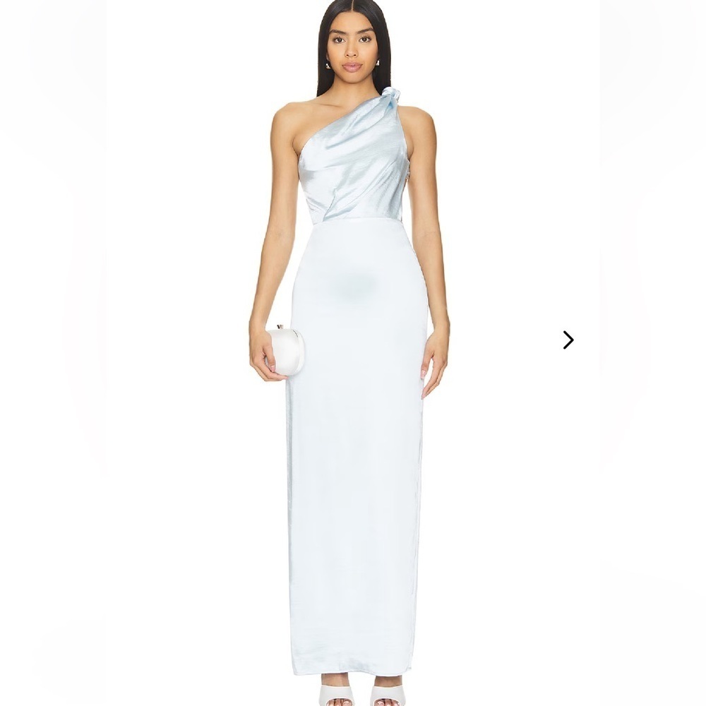 NWT Lovers and friends Bella gown in baby blue size small
